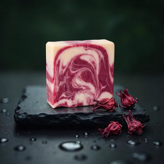 Jabón de Flor de Jamaica