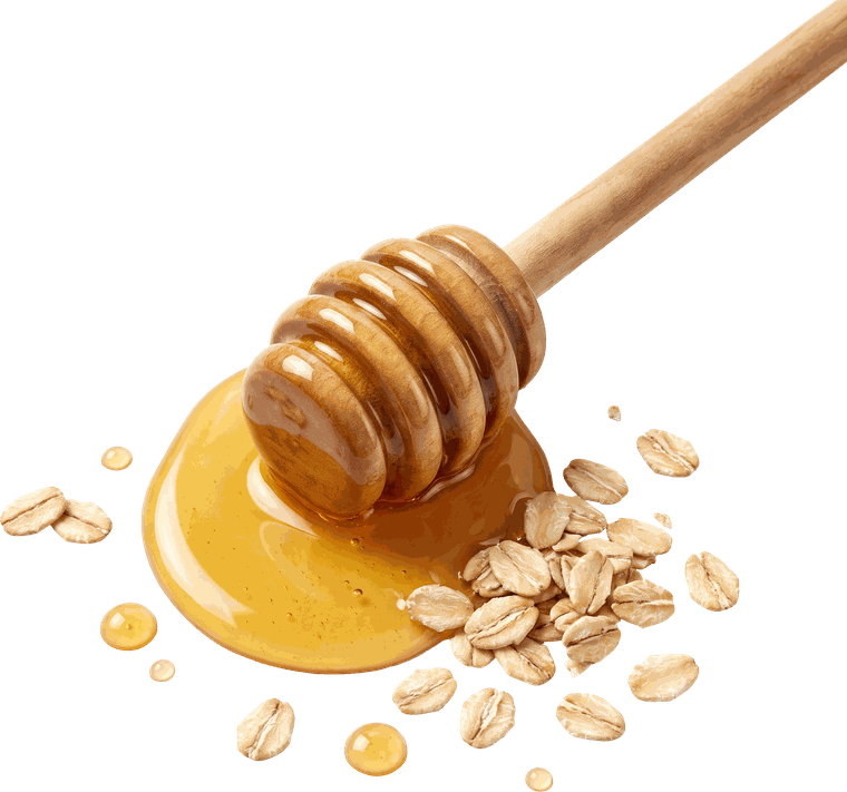 Miel y avena
